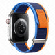 light blue-navy  blue-orange