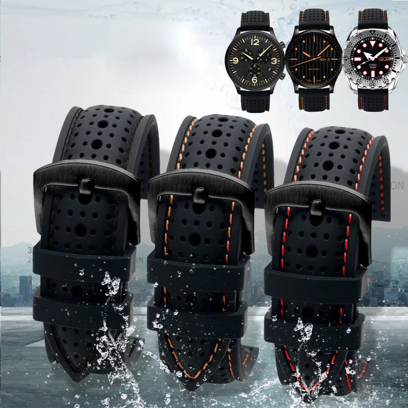 Polar Watch Band Breathable Silicone Strap For Polar Smartwatch