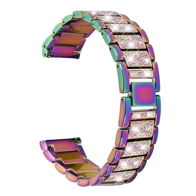 TicWatch Pro 3, E3 & GTH Women's Rhinestone Link Bracelet