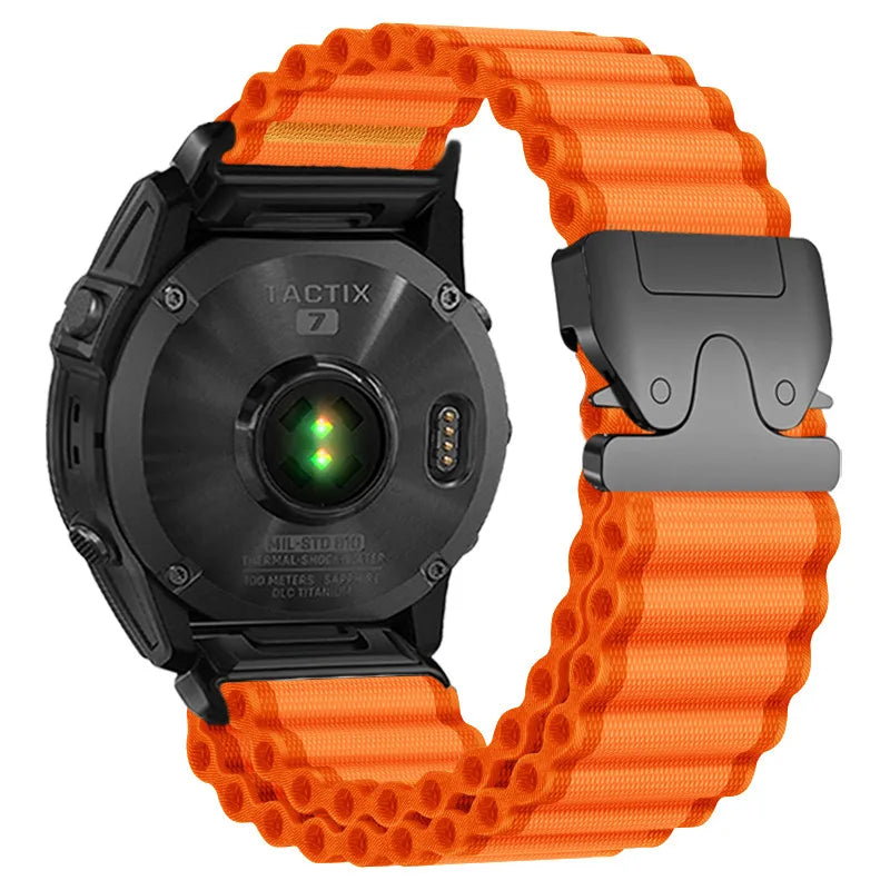 Garmin Woven Nylon Smartwatch Band - QuickFit Sport Strap
