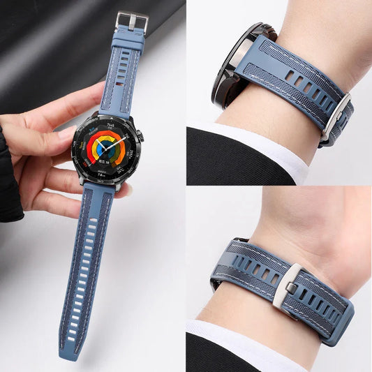 OnePlus Smartwatch Silicone Watch Band Breathable Sport Strap Replacement