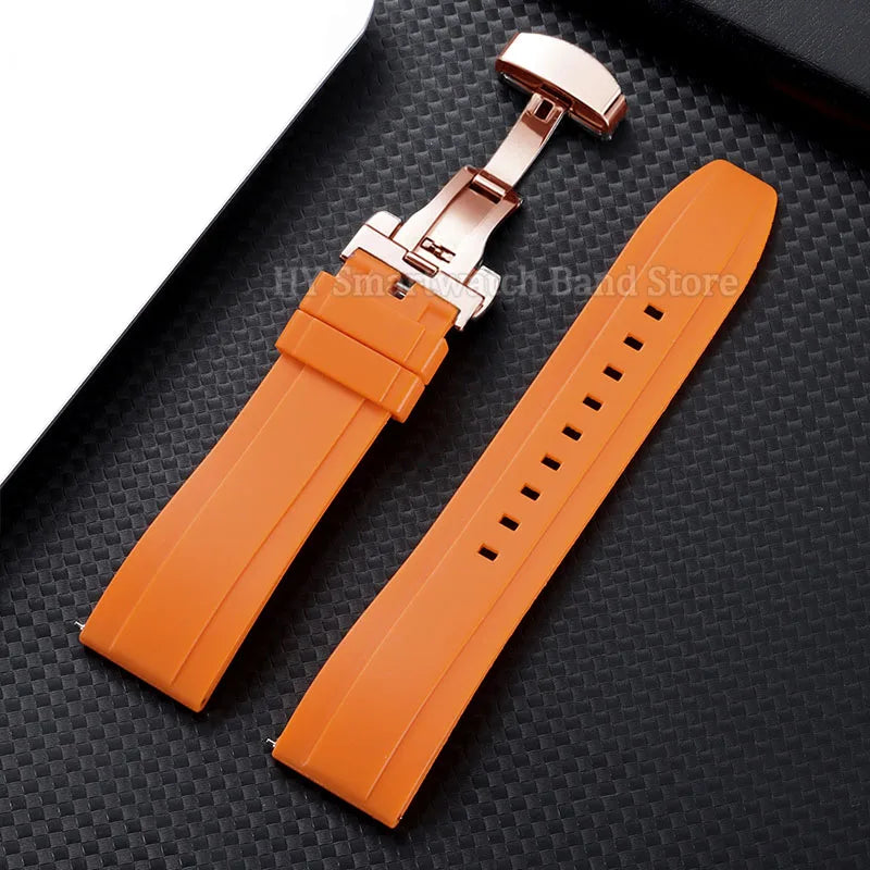 Motorola Moto Watch Silicone Band with Butterfly Clasp