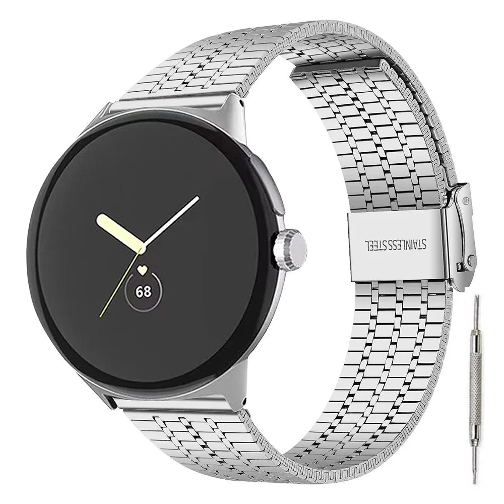 Google Pixel Watch Stainless Steel Seven-Bead Band