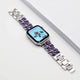 silver purple