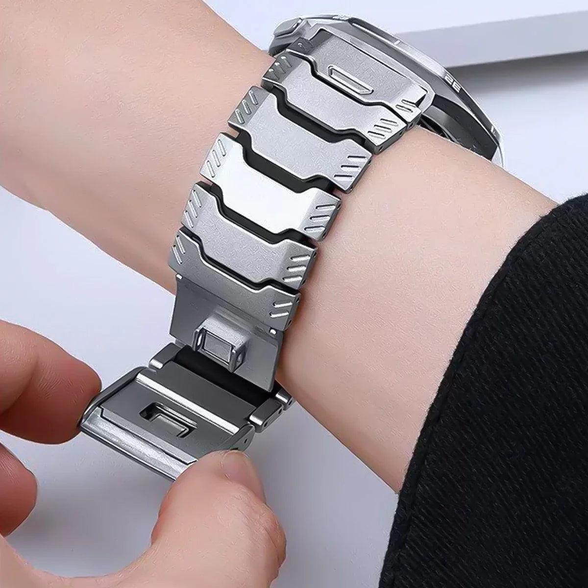 Garmin Titanium Magnetic Smartwatch Band