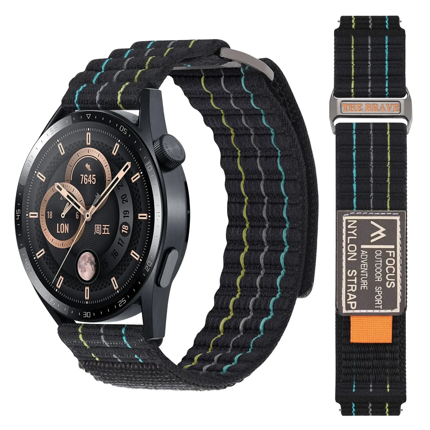 Amazfit Trail Loop Nylon Replacement Band for Smartwatch - Comfortable