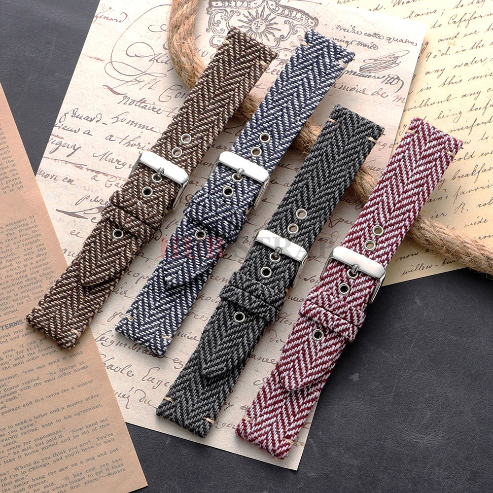TicWatch Pro 3, E3 & GTH Herringbone Woven Band