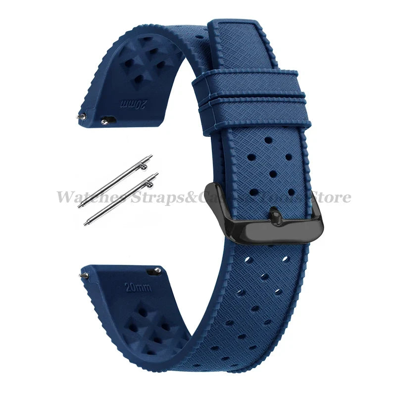 Samsung Galaxy Watch 7, 6, 5, 4 & FE Tropic-Style Silicone Band