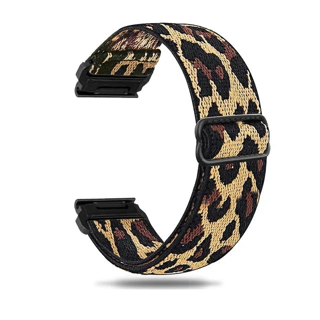 Garmin Elastic Nylon Watch Band - Woven QuickFit Strap