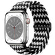 black white