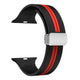 black red-Silver