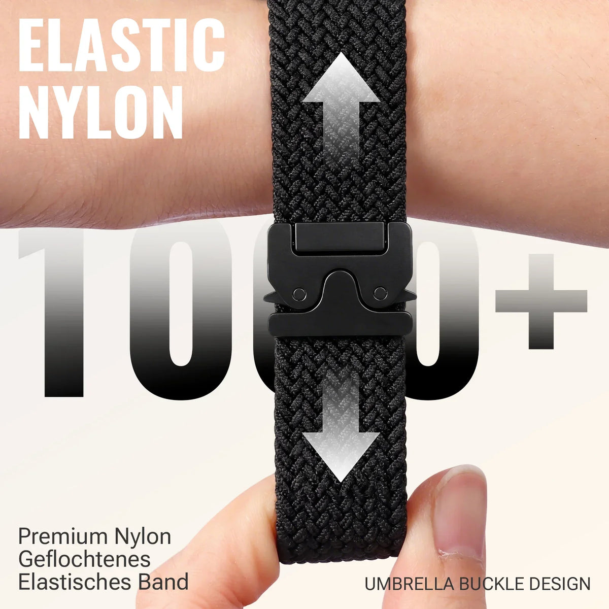 Garmin Stretch Nylon QuickFit Smartwatch Band