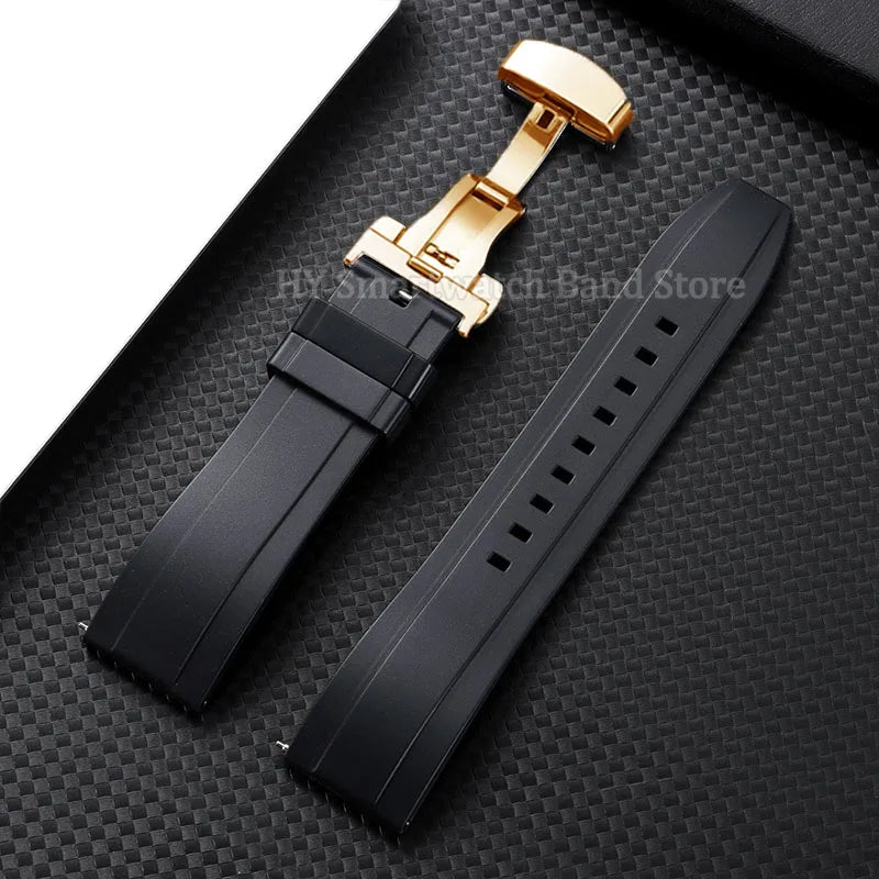 Motorola Moto Watch Silicone Band with Butterfly Clasp