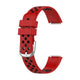 red black