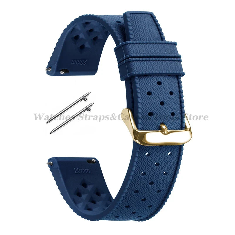 Samsung Galaxy Watch 7, 6, 5, 4 & FE Tropic-Style Silicone Band