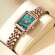 rose gold green