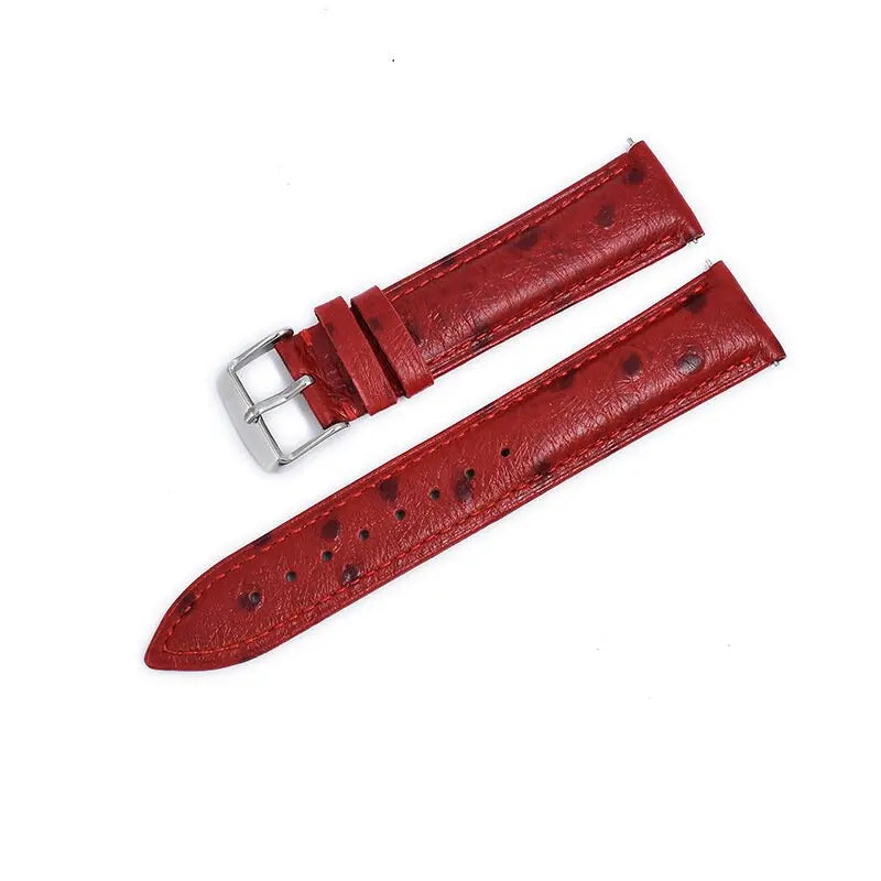Motorola Moto Watch Ostrich-Pattern Leather Band