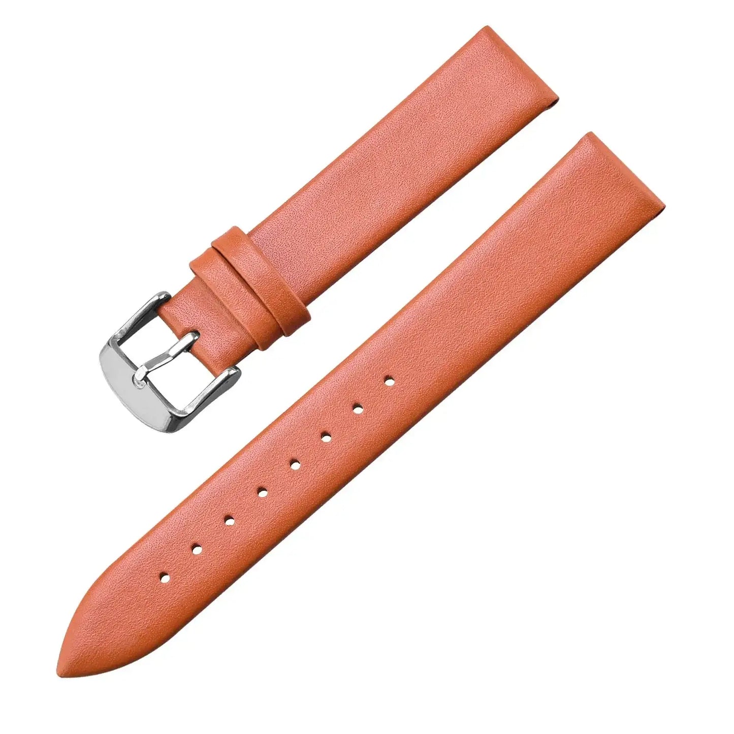 Amazfit Leather Band for Smartwatch Calf Leather with Silver Buckle