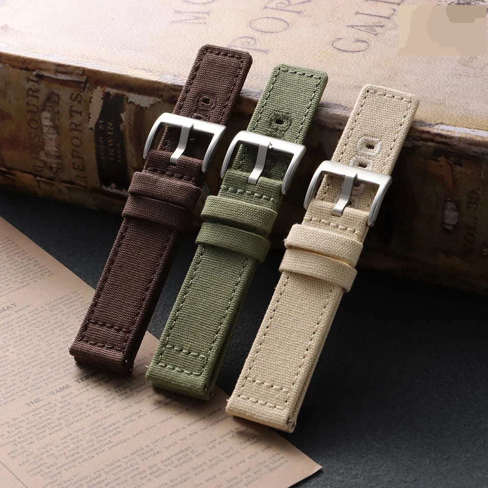 OnePlus Watch Stitched Canvas Nylon Band