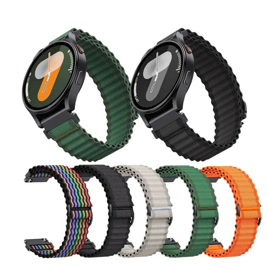 Amazfit Nylon Watch Band Ocean Color Durable Nylon Strap for Smartwatch
