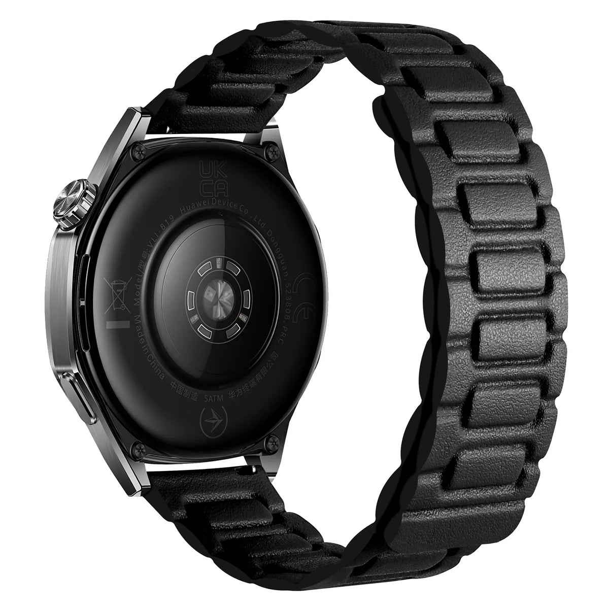 Garmin Leather Smartwatch Band - Magnetic Strap