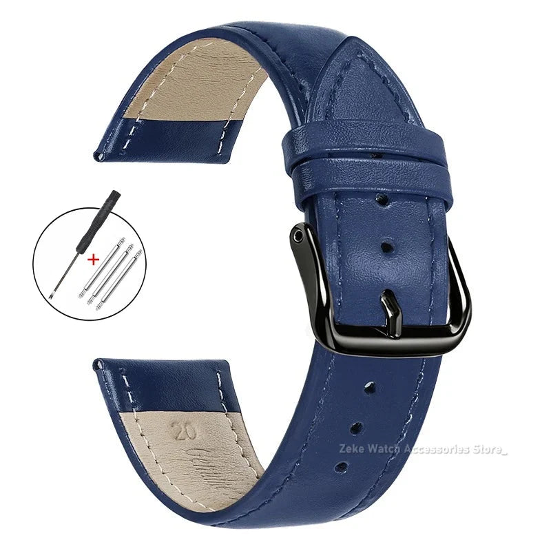 Motorola Moto Watch Slim Calfskin Band, Spring Bars & Tool
