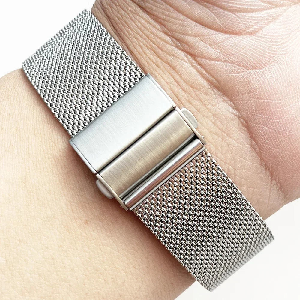 TicWatch Pro 3, E3 & GTH Milanese Mesh Band