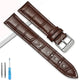 brown-silver buckle