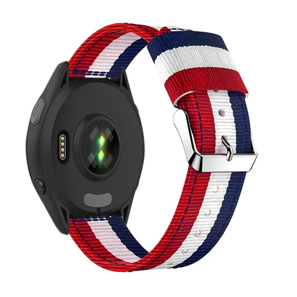 Garmin Canvas Nylon Watch Band - Buckle Strap