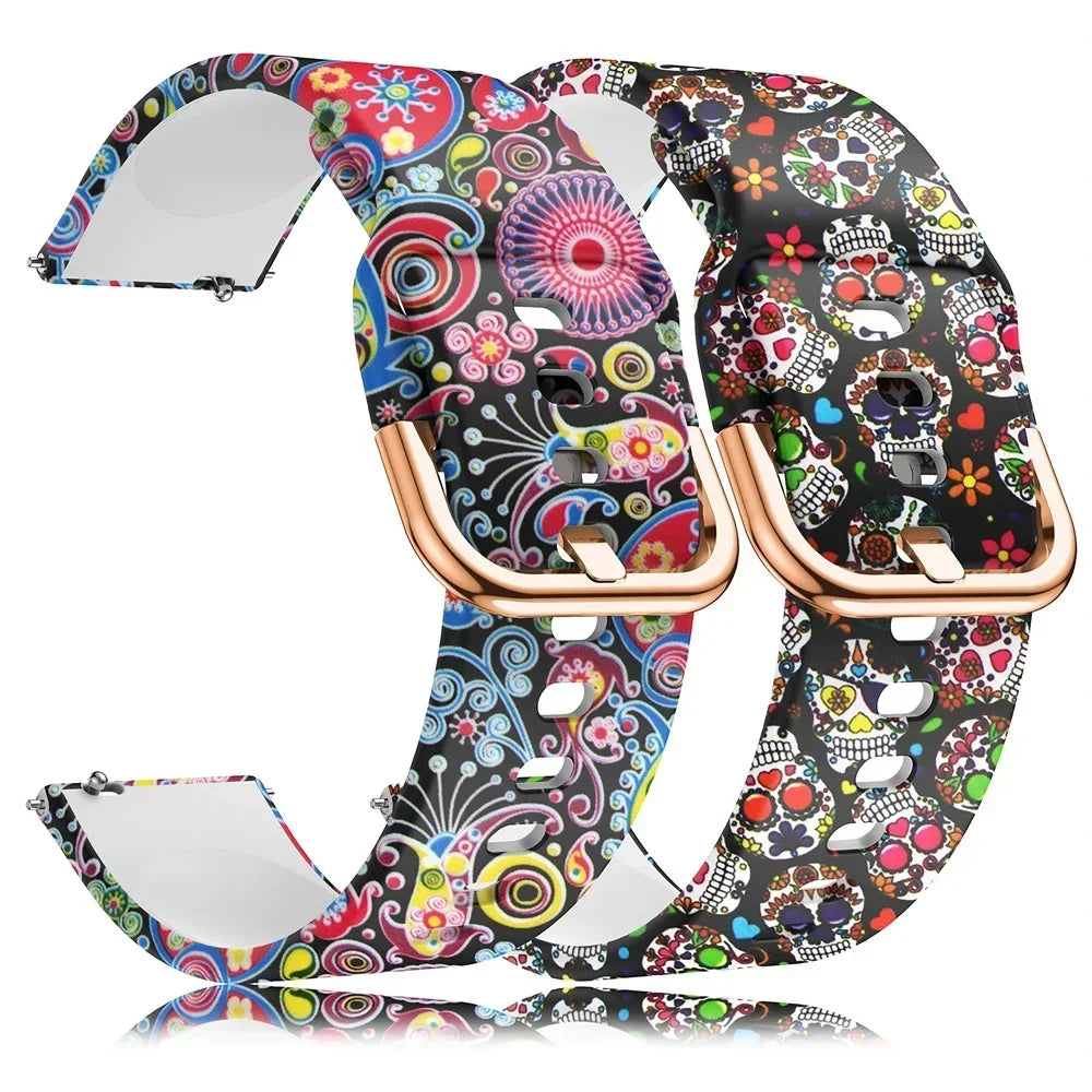 Huawei Watch & Watch GT Printed Silicone Band