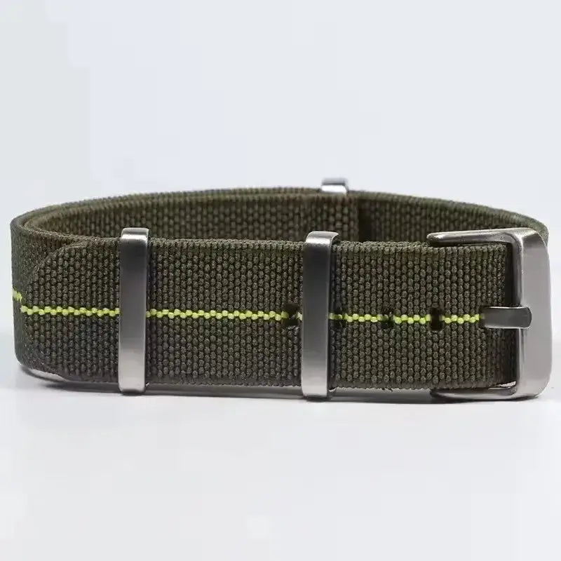 Amazfit Bands Nylon Military Parachute Style Watch Strap Blue Red