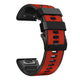 red black