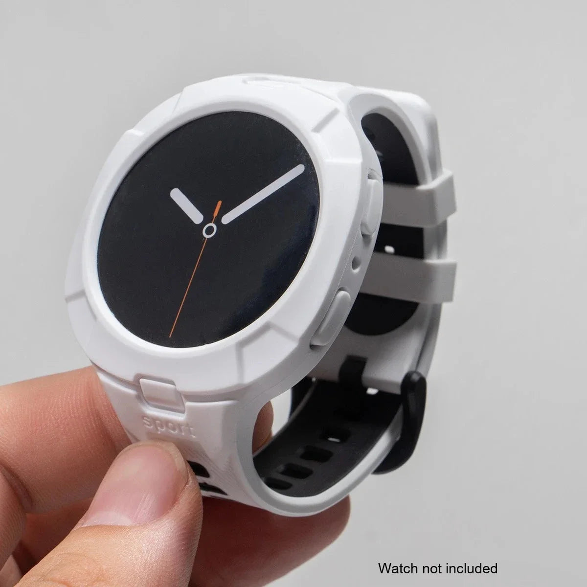 Samsung Galaxy Silicone Sport Watch Band - Case Watch8/Watch8 Classic/Watch9