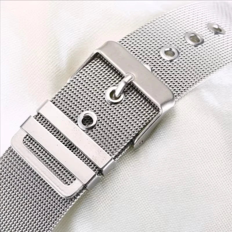 Huawei Watch & Watch GT Milanese Mesh Buckle Band, Spring Bars & Tool