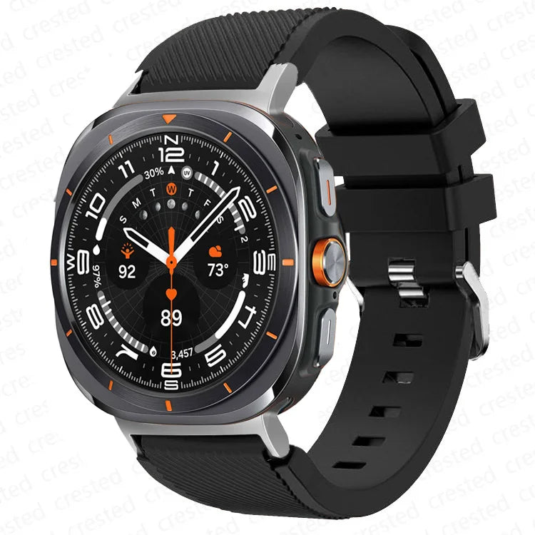 Samsung Galaxy Silicone Sport Watch Band - 20mm/Ultra+Ultra2