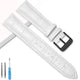 white-black buckle