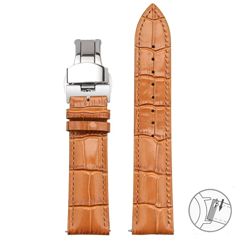 Huawei Watch & Watch GT Croc-Embossed Leather Band