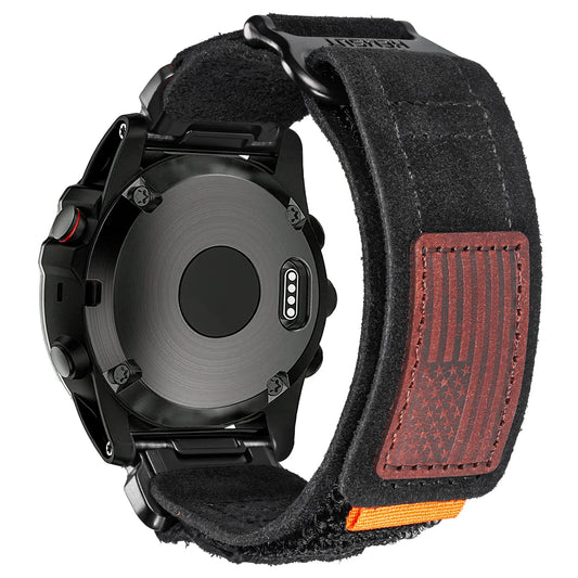 Garmin Leather Watch Band Strap - Premium Sports Style