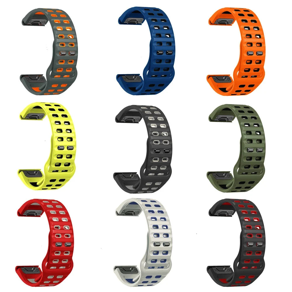 Garmin Silicone Smartwatch Band - QuickFit Sport Strap