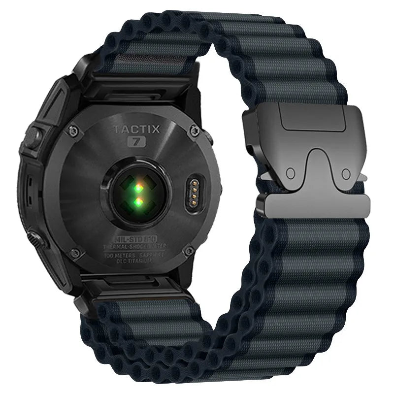 Garmin Woven Nylon Smartwatch Band - QuickFit Sport Strap