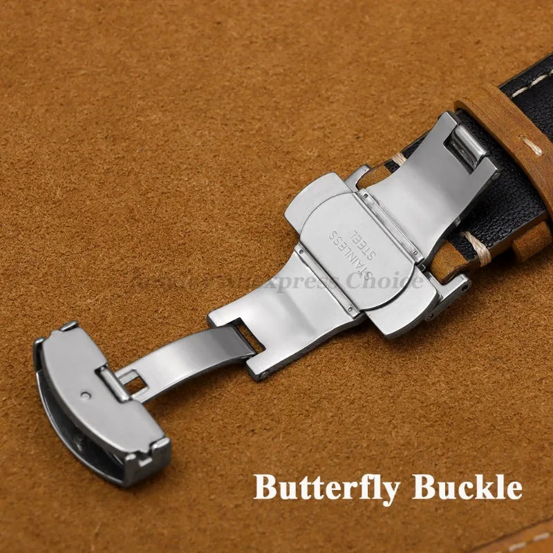Huawei Watch & Watch GT Calfskin Butterfly Clasp Band