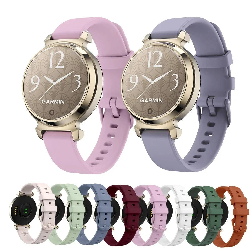 Garmin Lily 2 Silicone Watch Band - Classic Buckle Strap
