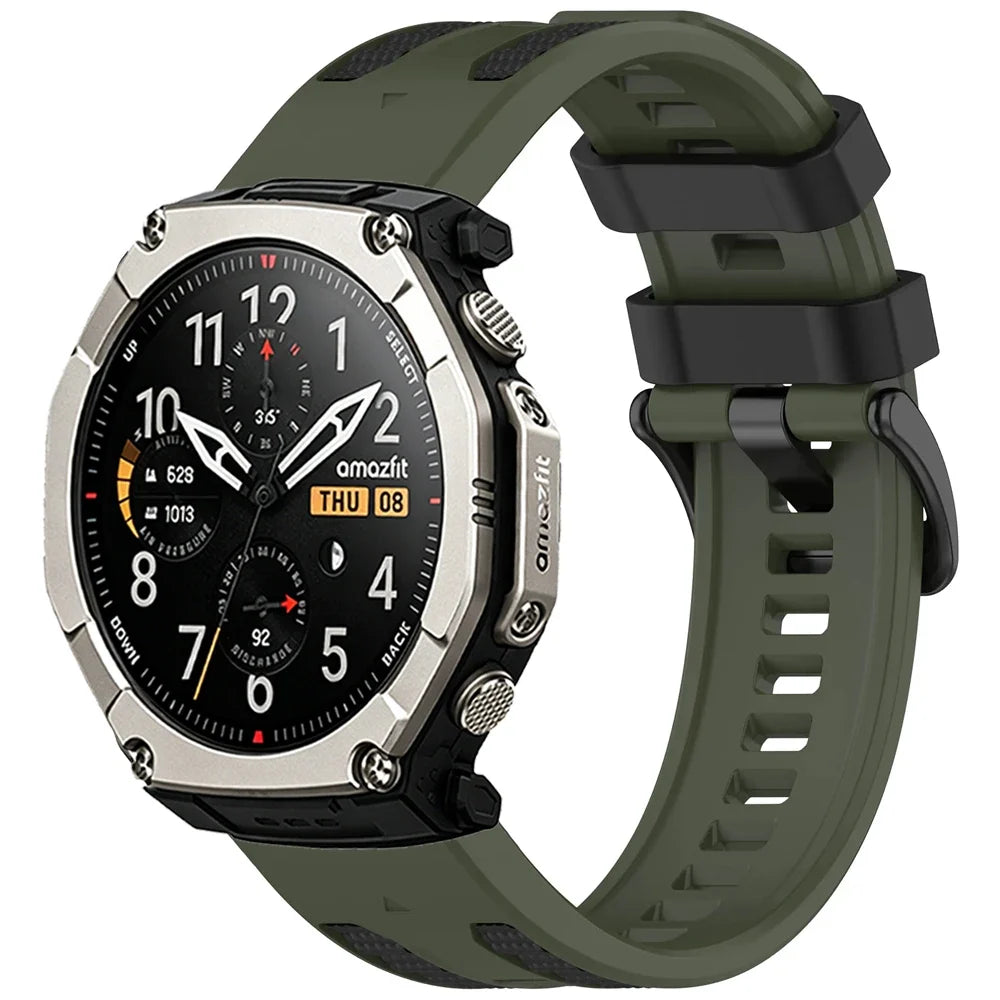 Garmin Silicone Smartwatch Band - Two-Tone QuickFit Sport Strap