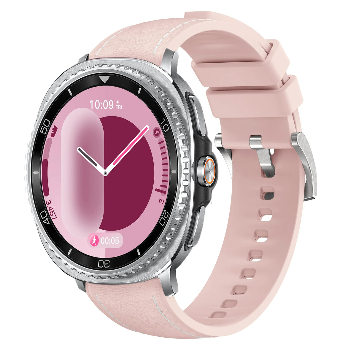 Samsung Galaxy Silicone Leather Watch Band - Watch8/Watch8 Classic/Watch9