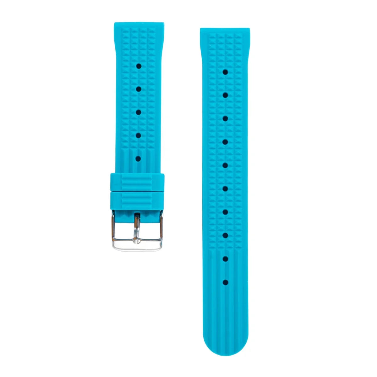 Samsung Galaxy Watch 7, 6, 5, 4 & FE FKM Rubber Waffle Band