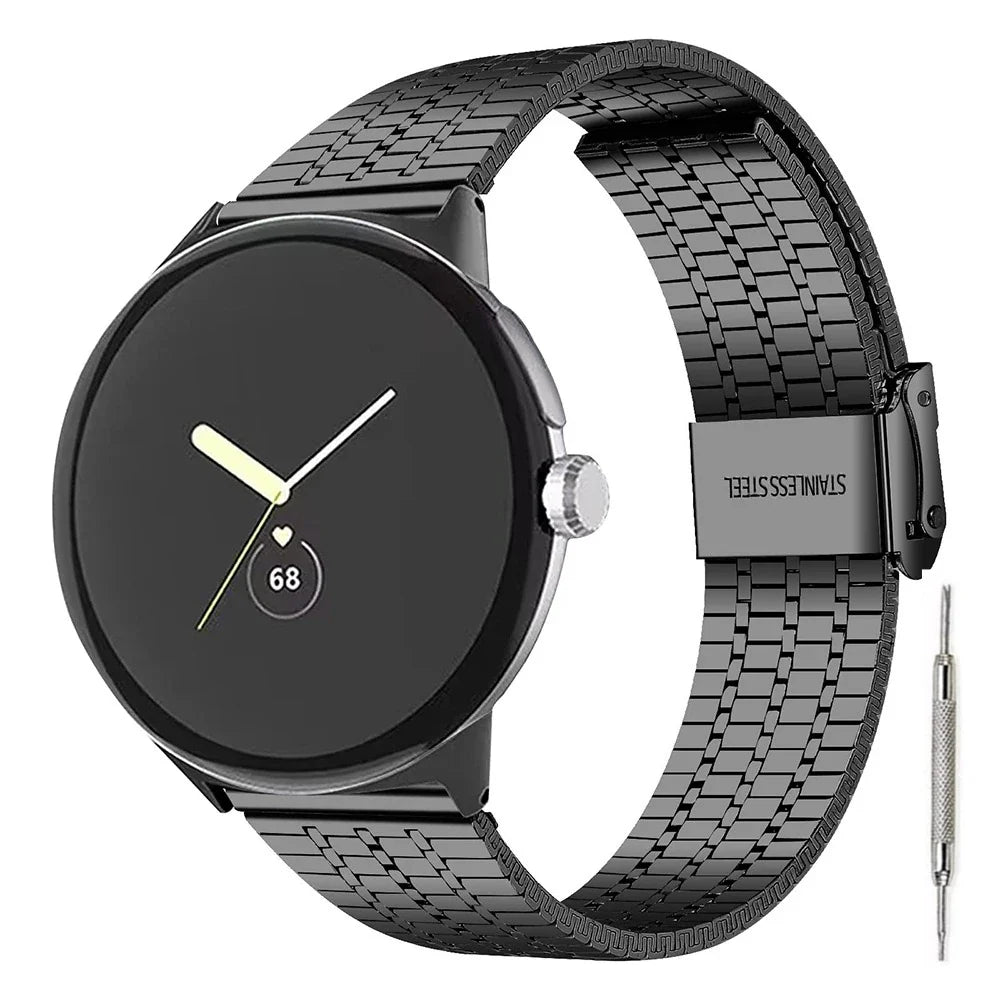 Google Pixel Watch Stainless Steel Seven-Bead Band