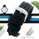 black blue silver