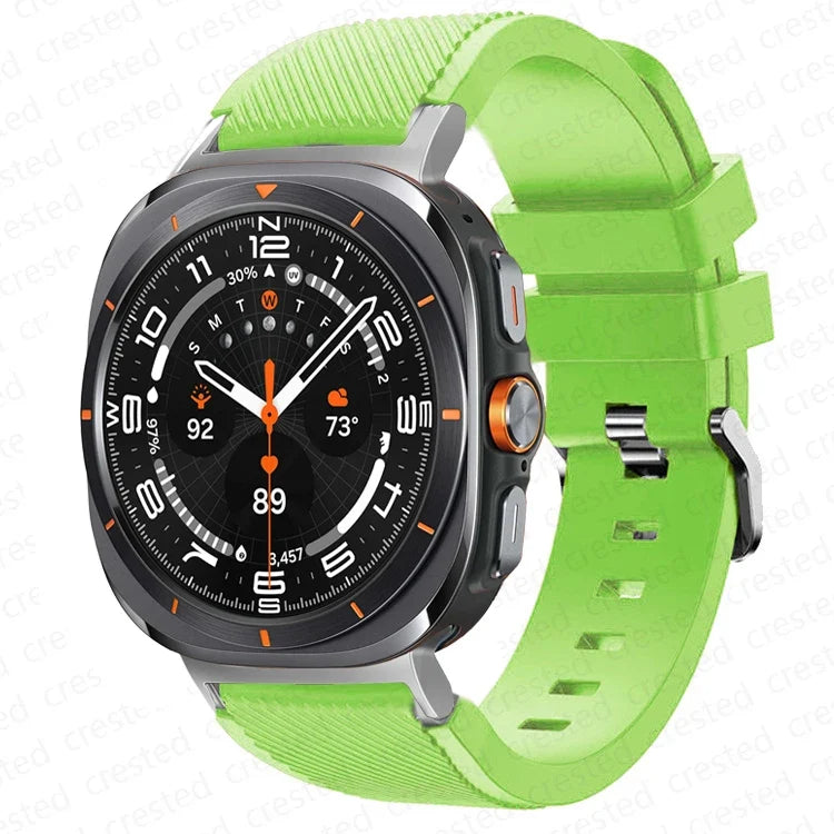 Samsung Galaxy Silicone Sport Watch Band - 20mm/Ultra+Ultra2