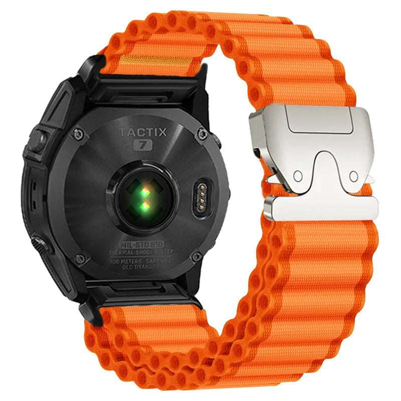 Garmin Woven Nylon Smartwatch Band - QuickFit Sport Strap
