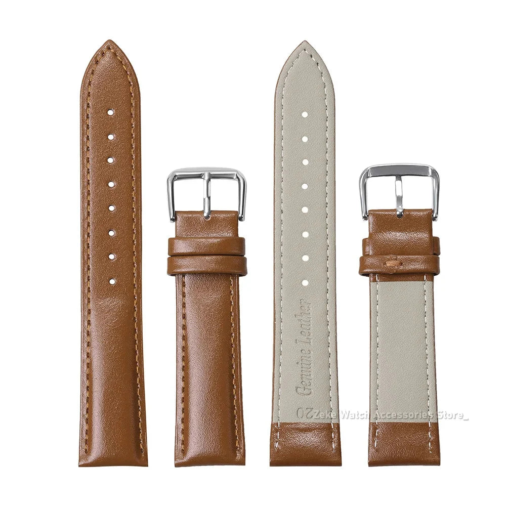 TicWatch Pro 5, Pro 3 & E3 Slim Calfskin Band, Spring Bars & Tool